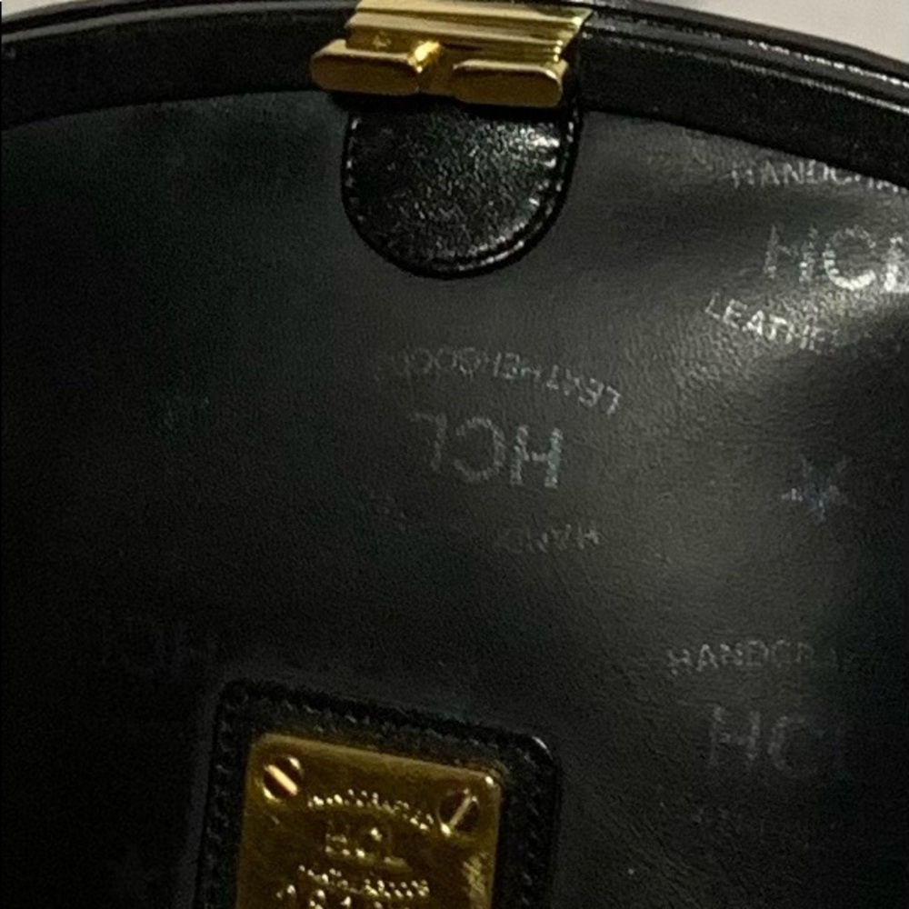 HCL Monogram Black Crossbody Purse